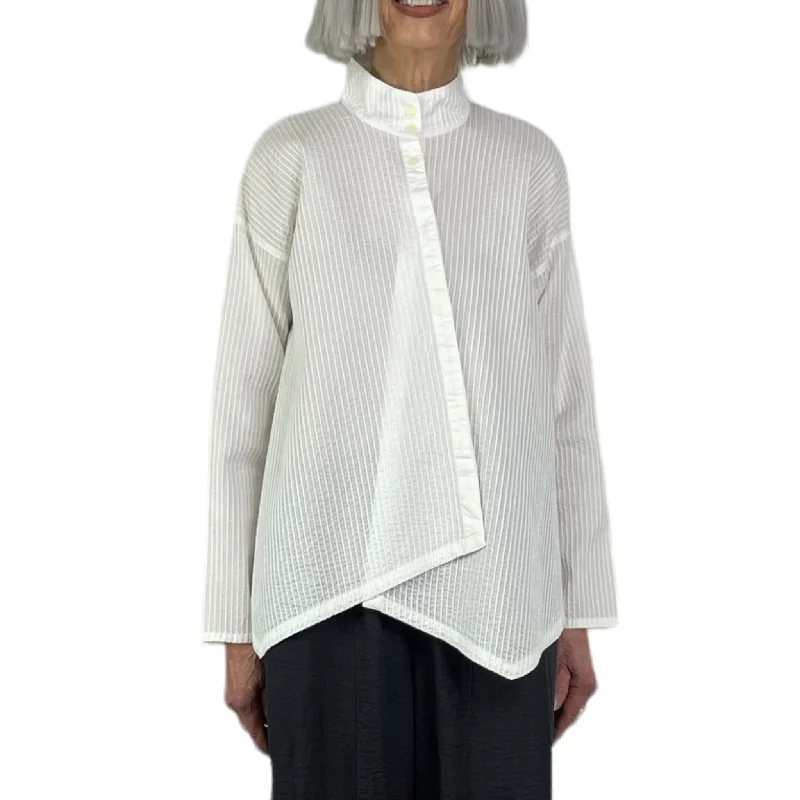 ASYMMETRIC CROSSOVER SHIRT